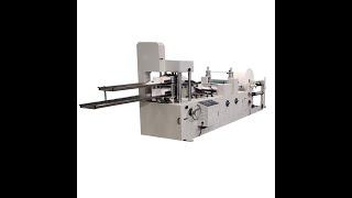 Double decks automatic napkin tissue paper making machine