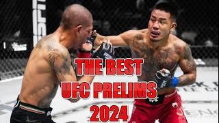 The Best UFC Prelims Fights Of 2024