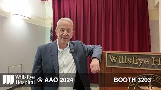 Wills Assistant OIC invites you to learn about the Wills Residency in Wills booth 3203 at AAO 2024.