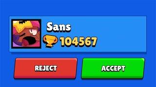 Sans Carried Me To 105K