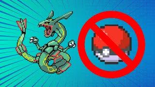 Can you beat Pokémon Emerald WITHOUT CATCHING a single Pokémon?