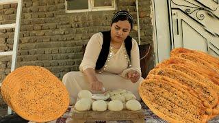 ( Barbari bread ) How to cook the healthiest and best Iranian bread | with a great recipe