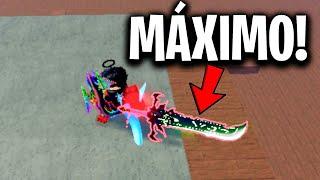 Peguei a Dark Blade e MAXIMIZEI Ela no Blox Fruits!