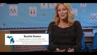 #proudMIeducator: Nanette Hanson, Escanaba Area Schools, 2022-23 Michigan Teacher of the Year