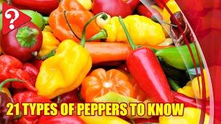 21 Types of Peppers to Know