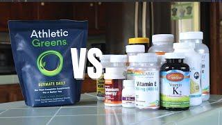 Athletic Greens Review | Green Powder VS. Vitamin Supplements