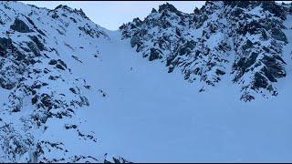 Early Season Deep Powder Backcountry Skiing Thompson Pass