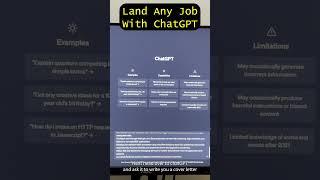 Land a Job using ChatGPT