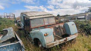 We Found A Farmyard Vehicle Graveyard ( A Collection Of Cars / Boats / Tractors / Bikes)