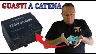 0904: GUASTI A CATENA SU ALIMENTATORE TDK LAMBDA DPP 480W