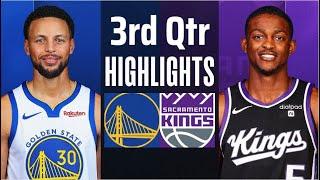 Golden State Warriors vs Sacramento Kings Full Highlights 3rd Qtr - Oct 11 | NBA Pre-Season 2024