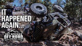 Getting Rowdy At Hot Springs OFF-ROAD Park (Jeep Rollover)