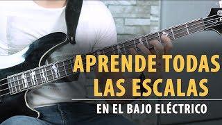 Aprende TODAS LAS ESCALAS en el Bajo en 9 Minutos - Tutorial