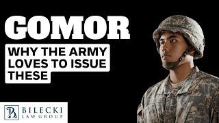 What is a GOMOR? | Why the Army loves to issue GOMORs