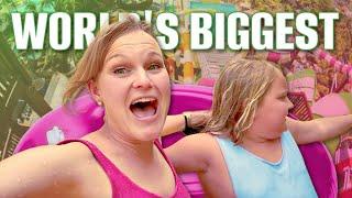 World's BiGGEST WATERSLiDE!