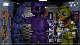 FNAF 2 in REAL TIME ll Purple Guy vs Withered Bonnie Animation - feat: Shadow Bonnie (fanmade)