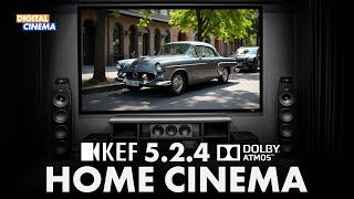 5.2.4 Dolby Atmos Home Cinema Setup with 4K Projection & KEF Audio | Digital Cinema