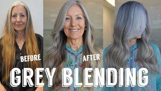 Hair Transformations with Lauryn: Client from Tennessee booked my signature grey blending Ep. 191