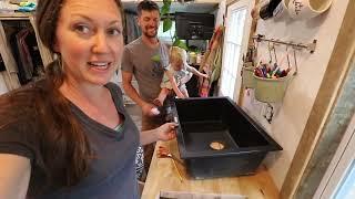 We Really Messed This Up! | Installing a Kitchen Sink