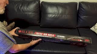 Unboxing The Ruger 10/22 Air Rifle (.177 cal. CO2 Repeater.)