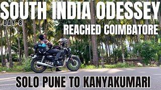 Journey from Kanyakumari to Coimbatore | Solo South India Odyssey| Day 8| #weekendwanderer #cb350