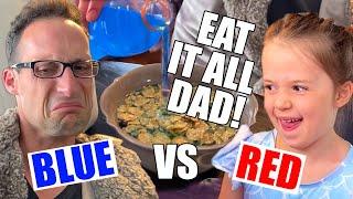 Eating Only ONE COLOR Food for 24 Hours Challenge! | The McCartys