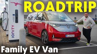 VW ID.BUZZ GTX Family Roadtrip - 3.500km with the electric Bulli