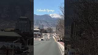 Colorado Springs #shorts #pikespeak #road #nature #colorado #travel #mountainview #usatravel #usa