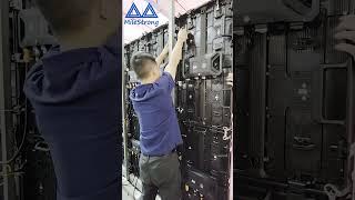 How to Install Rental LED Display and Connect the Cables