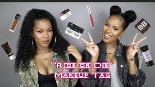 Ride Or Die Makeup Tag | Glamtwinz334