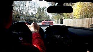 INSANELY LOUD Ferrari 360 chased in our BMW M6 V10