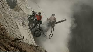 Drill Tech Drilling and Shoring Inc. - Idaho Rockslide Retention "Teaser" Video