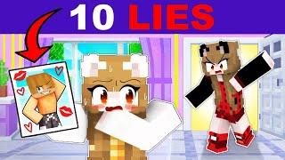 Playing 2 TRUTHS and a LIE in Minecraft!