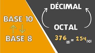 Conversion Décimal-Octal et Octal-Décimal