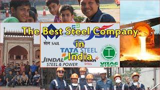 Top Steel Manufacturers in India.