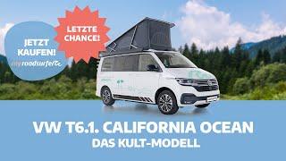 VW T6.1 California Ocean – Das Kult-Modell bei roadsurfer kaufen!  Verpass nicht deine Chance! 