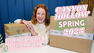 Quarterly Home Decor Curation | Canyon Hollow Spring 2025 Unboxing