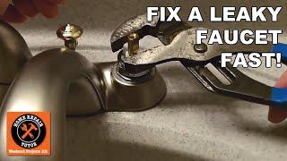 How to Fix a Leaky Faucet Fast