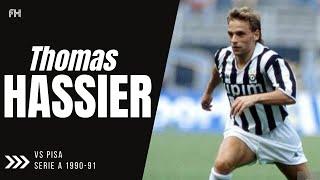 Thomas Häßler ● Skills ● Juventus 4:2 Pisa ● Serie A 1990-91