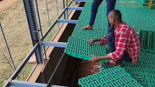 PLASTIC SLATTED FLOOR for goat farms ph 9445257164