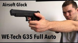 WE-Tech G35 Shooting Demo Epic Full Auto! (Lots of Gas)