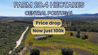 100 000€  For sale 20,4 hectares | Penamacor, Central Portugal | € 100.000