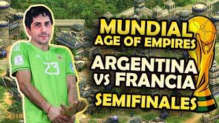 MUNDIAL de AGE of EMPIRES 2: ARGENTINA vs FRANCIA - CHINA vs BRASIL - SEMIFINALES