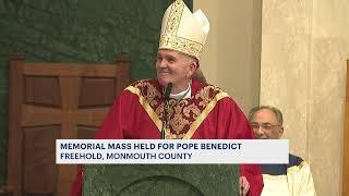 Mass service held in Freehold in memory of late Pope Emeritus Benedict XVI