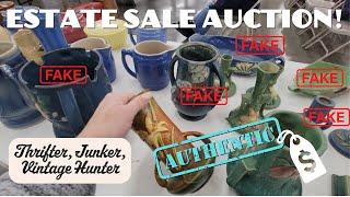 These Are FAKE! | Estate Sale Auction Buying Tips