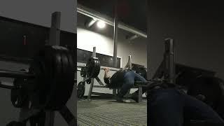 345 lbs x 3 bench @175 #motivation #bodybuilding #lifting #powerlifting #strongman