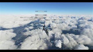 Microsoft Flight Simulator XBOX SERIES X F16C Community Stream Flight PILOT / 0083