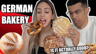 CANADIANS TRY GERMAN BAKERY ITEMS!