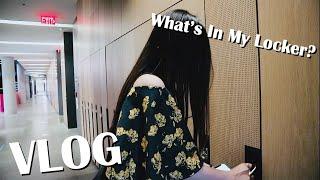 全英文vlog | 開箱我的學校置物櫃有什麼