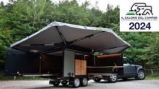 BLACKCAMP FREEDA XL OVERLAND TRAILER 2025 SALONE DEL CAMPER 2024 PARMA